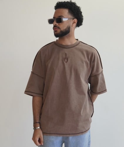 Washed Brown Tshirt