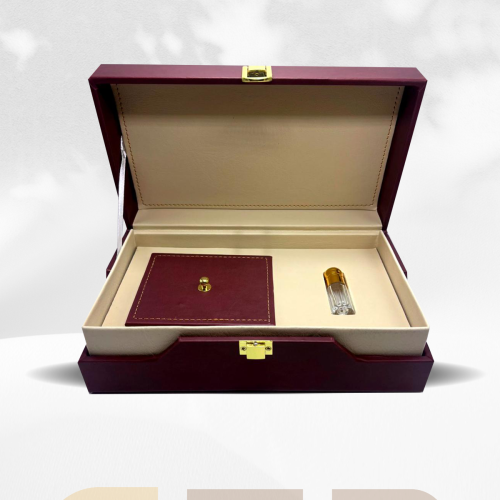 صندوق فخم عنابي