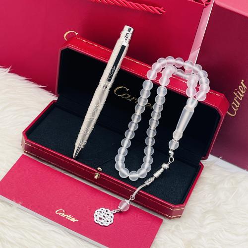 طقم سبحه مع قلم كارتير