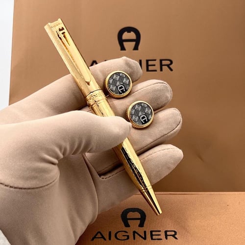 طقم قلم مع كبك اقنر AIGNER
