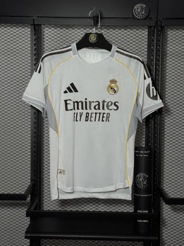 تيشيرت ريال مدريد الأساسي 26/25 الابيض