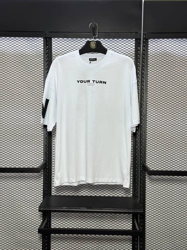 تيشيرت اوفر سايز BREEZY ابيض