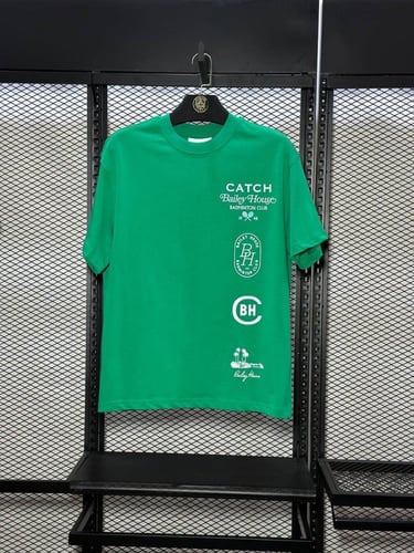 تيشيرت اوفر سايز CATCH لون أخضر فاتح