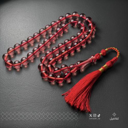زعفراني ( فواح ) احمر شفاف - كركوشة تفصيل يدوي