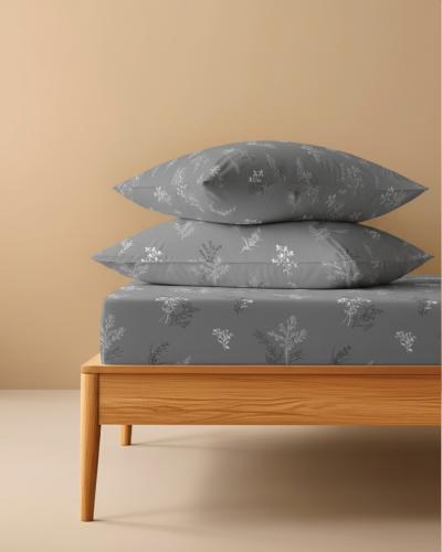 طقم شرشف سرير مطاط بمقاس 200x200