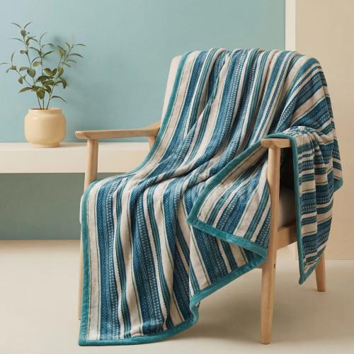 بطانية مخمل فائقة النعومة تصميم مشجر