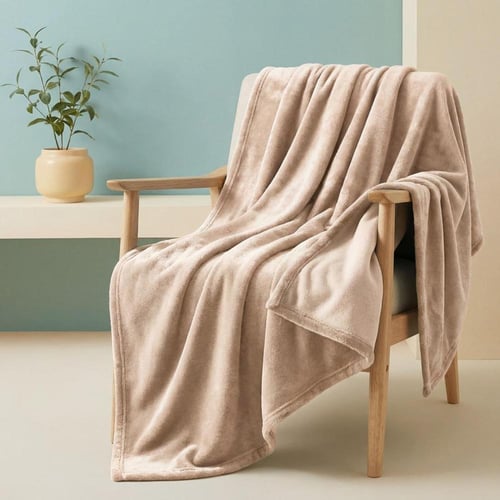 بطانية ٤ قطعة مخمل فائقة النعومة - بلانكت