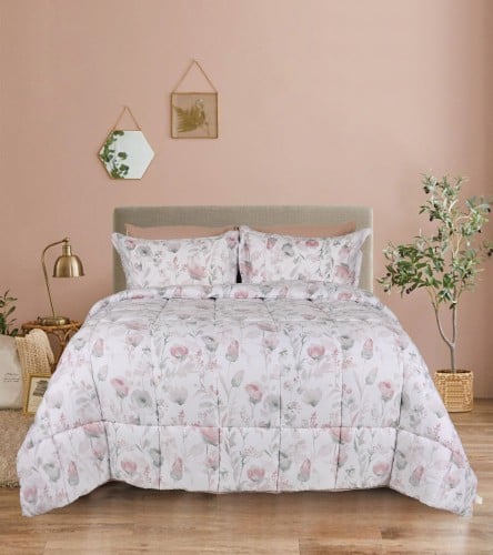 طقم لحاف بوجهين من أنساج