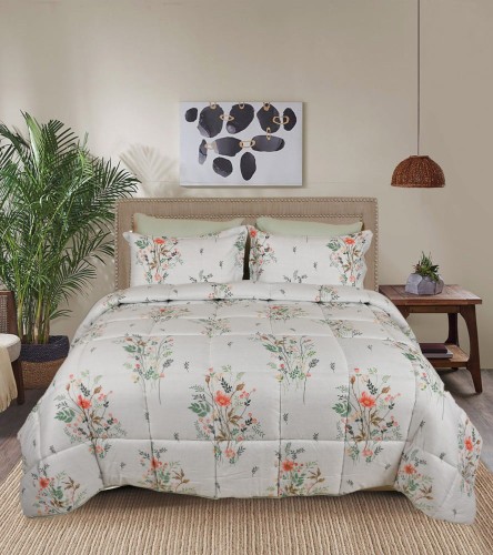 طقم لحاف بوجهين من أنساج