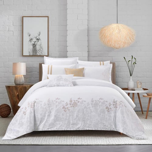 لحاف بهاء ملكي 8 قطع قطن 100% مطرز