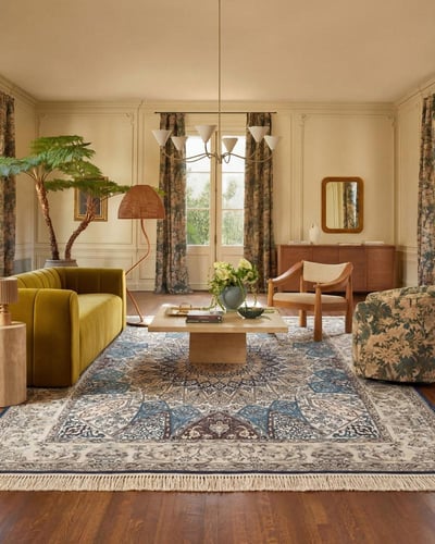 سجادة فلانيل فاخرة غير قابلة للانزلاق – ناعمة ومري...