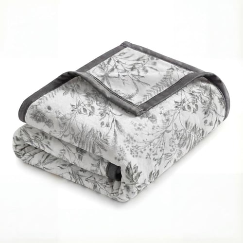 بطانية مخمل فائقة النعومة تصميم مشجر