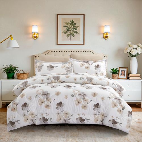 طقم لحاف بوجهين من أنساج