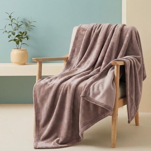 بطانية ٤ قطعة مخمل فائقة النعومة - بلانكت