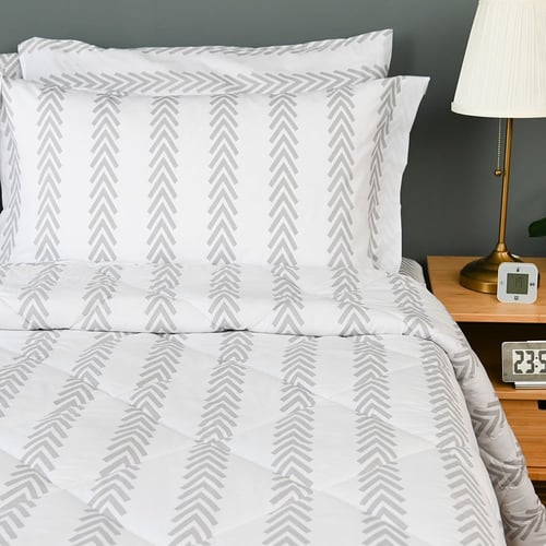 طقم لحاف مخطط