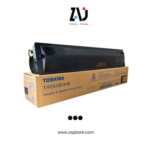 حبر طابعة توشيبا أصلي Toshiba T-FC415P-K-M - أسود