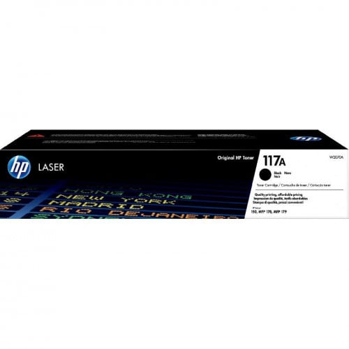 حبر طابعة HP 117A أسود W2070A