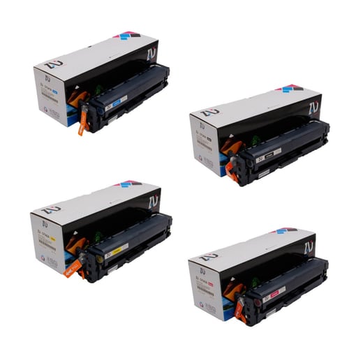 طقم حبر طابعة hp 203A ملون CF543A CF542A CF541A CF...