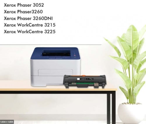 حبر ليزر زيروكس اسود 3215 | 3260 | 3052 | 3225