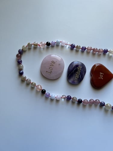 عقد حجر الروتايل الذهبي Golden Rutile من أحجار متن...