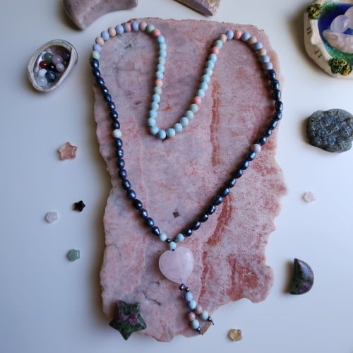 عقد فخم من اللؤلؤ Freshwater Pearl ، و أقيت ألآشان...