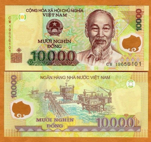 فيتنام فئة 10000دونغ أنسر (بوليمر)