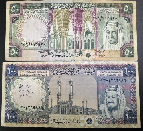 50+100ريال الملك خالد بن عبدالعزيز /130