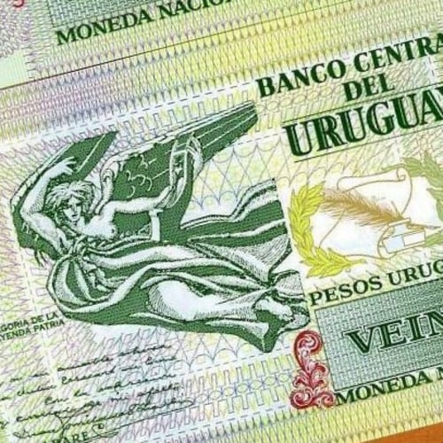 الاوروغواي فئة 20 بيزو أنسر (بوليمر)