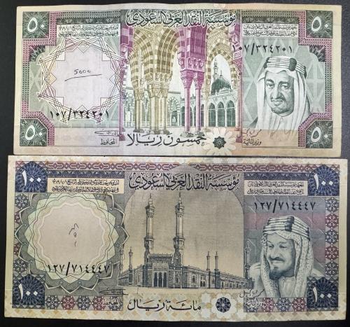 50+100ريال الملك خالد بن عبدالعزيز /127