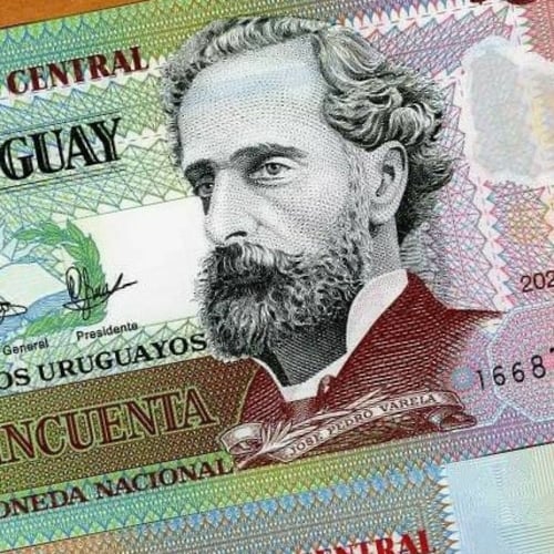 الاوروغواي فئة 50 بيزو أنسر (بوليمر)