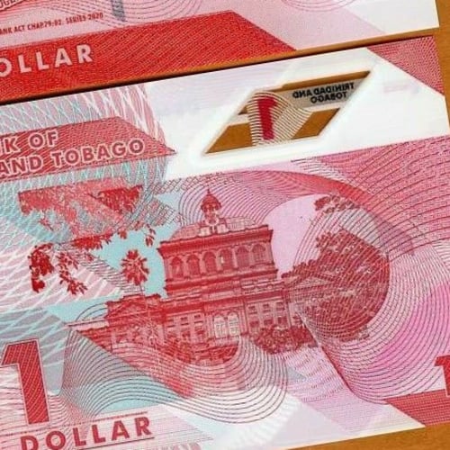 جزر ترينيداد وتوباغو فئة 1 دولار أنسر (بوليمر)