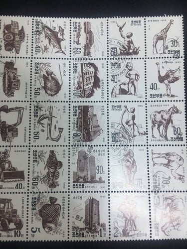 1000 طابع بريدي من مختلف أنحاء العالم( طوابع مميزه...