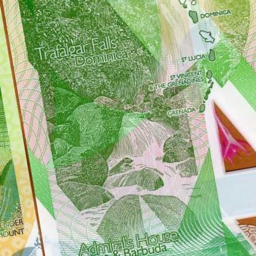 5 دولار شرق الكاريبي أنسر (بوليمر)