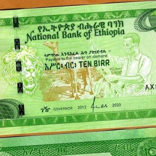 اثيوبيا فئة 10 بير أنسر