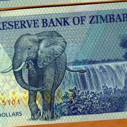 زيمبابوي فئة 20 دولار أنسر