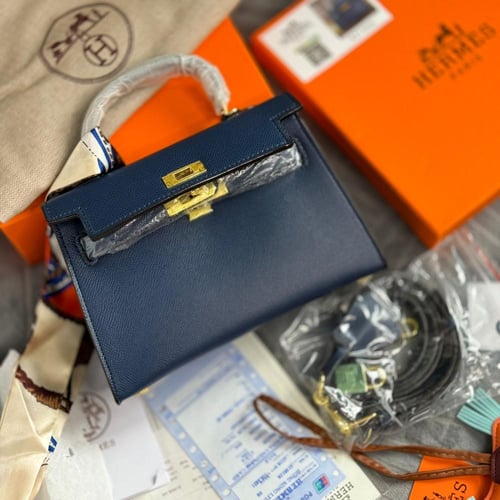 شنطه هيرمز نسائيه كحلي