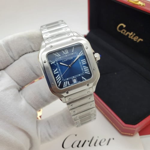 ساعه كارتير رجالي سانتوس بطاريه