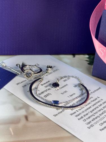 طقم سوارفسكي اسواره وخاتم