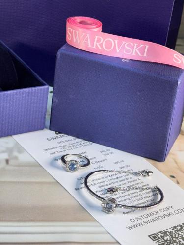 طقم سوارفسكي اسواره وخاتم