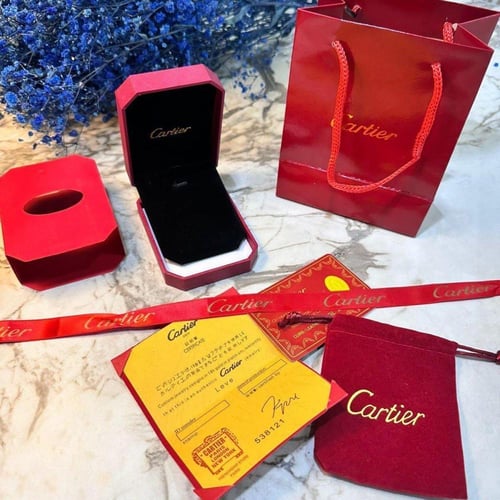 طقم سلسال مع حلق كارتير