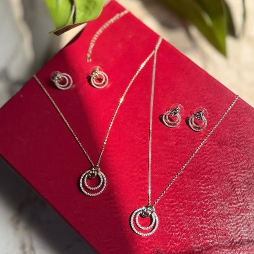 طقم اقنر سلسال حلق