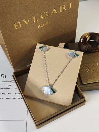 طقم بولغاري سلسال وحلق