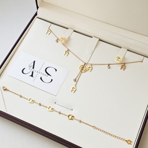 طقم اقنر سلسال حلق. واسواره