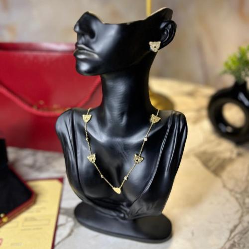 طقم كارتير سلسال وحلق تيقر