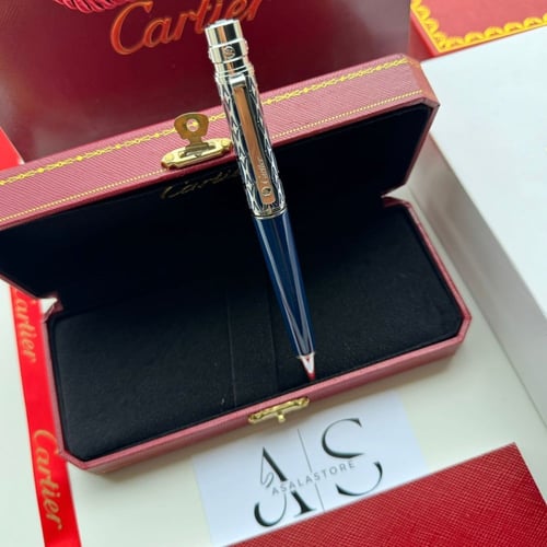 قلم كارتير هاي كولتي فضي علا كحلي