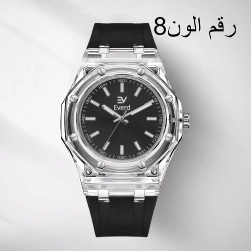 ساعه ماركة ايفرد رجاليه ربل