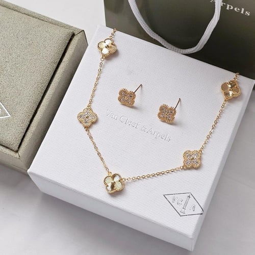 طقم فاين كليف سلسال وحلق