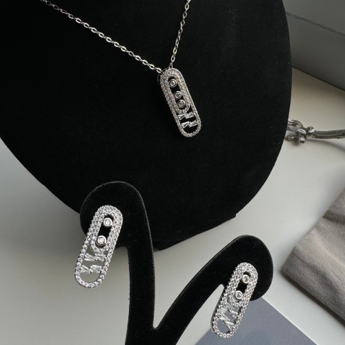 طقم مسيكا سلسال وحلق