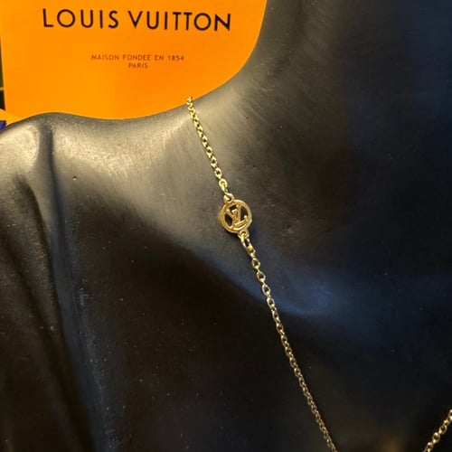 طقم سلسال لويس درجه اولى بلون ذهبي