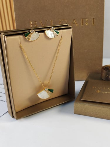 طقم بولغاري سلسال وحلق